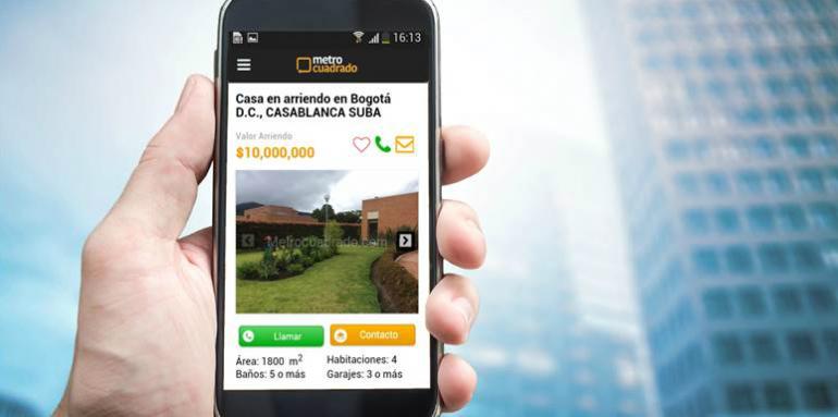 Metrocuadrado lanza su aplicación para móviles