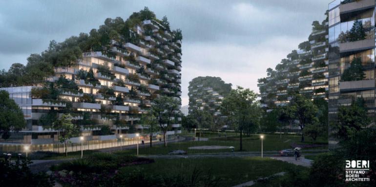 Así será la 'ciudad bosque' en China