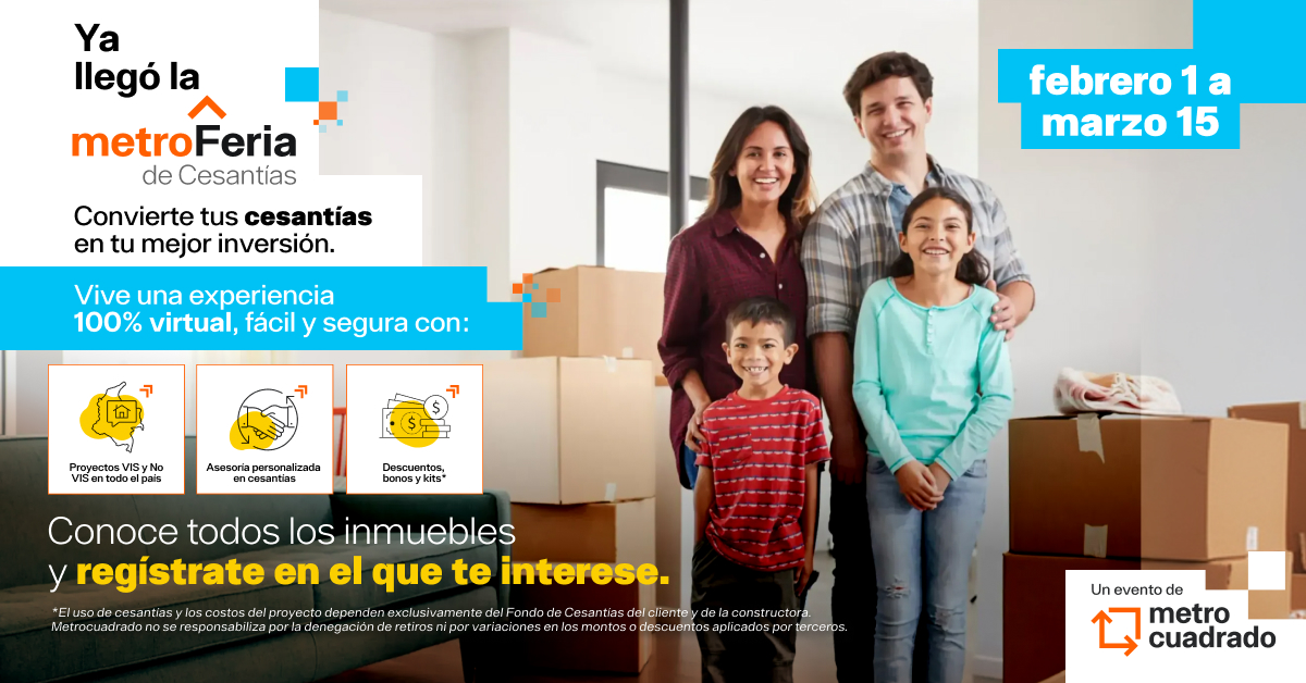 banner metroferia cesantias lanzamiento