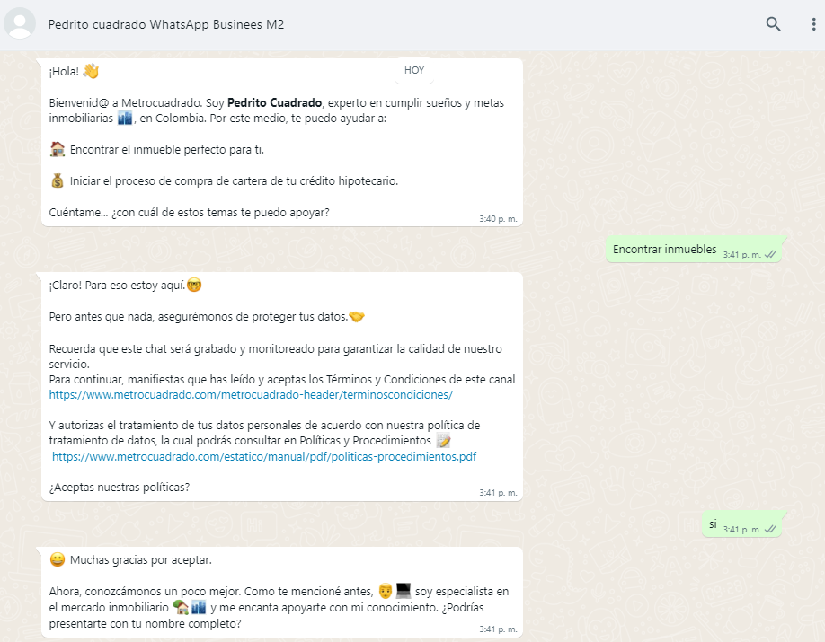 Pedrito Cuadrado Búsqueda Inmuebles