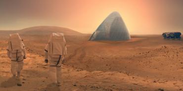 Las viviendas en Marte serán de hielo, según la NASA