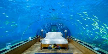 El primer hotel submarino del mundo está en Maldivas