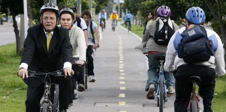 Las localidades en Bogotá con más tramos de ciclorrutas