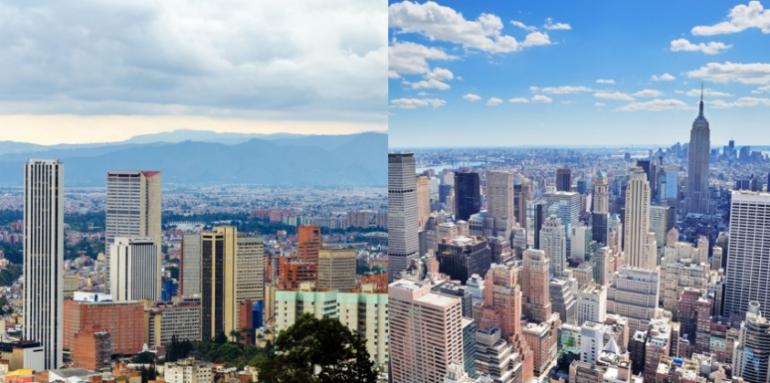 Mercado inmobiliario en Bogotá comparado con grandes capitales de Estados Unidos