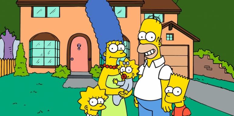 Así es la casa real de Los Simpson