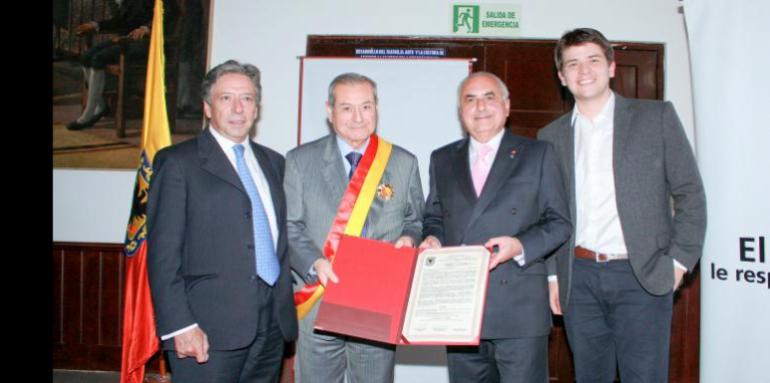 Otorgan a la Lonja de Bogotá la Orden al Mérito José Acevedo y Gómez